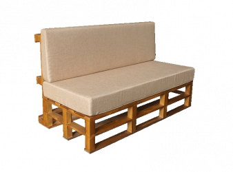 Bratley Pallet 2 Seater Sofa for rent in dubai